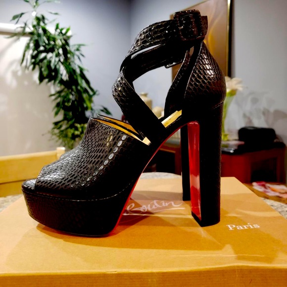 Christian Louboutin Shoes - NEW Christian Louboutin Bingirl Platform Sandal